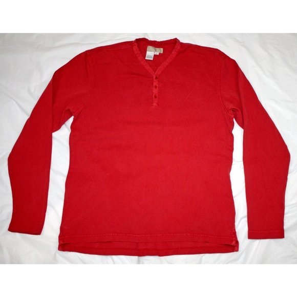 The Territory Ahead Mens  Long Sleeve‎ Henley Pullover Shirt Size Small - Picture 1 of 5